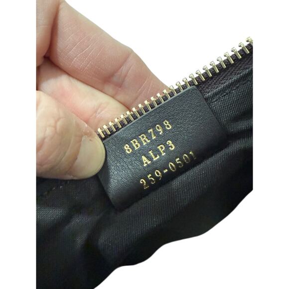 Fendi Fendigraphy Small Brown FF Jacquard Fabric Bag - Picture 9 of 10